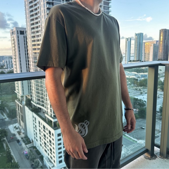 Infamous Dice Shirt 
Military Green - Picture 9 of 9